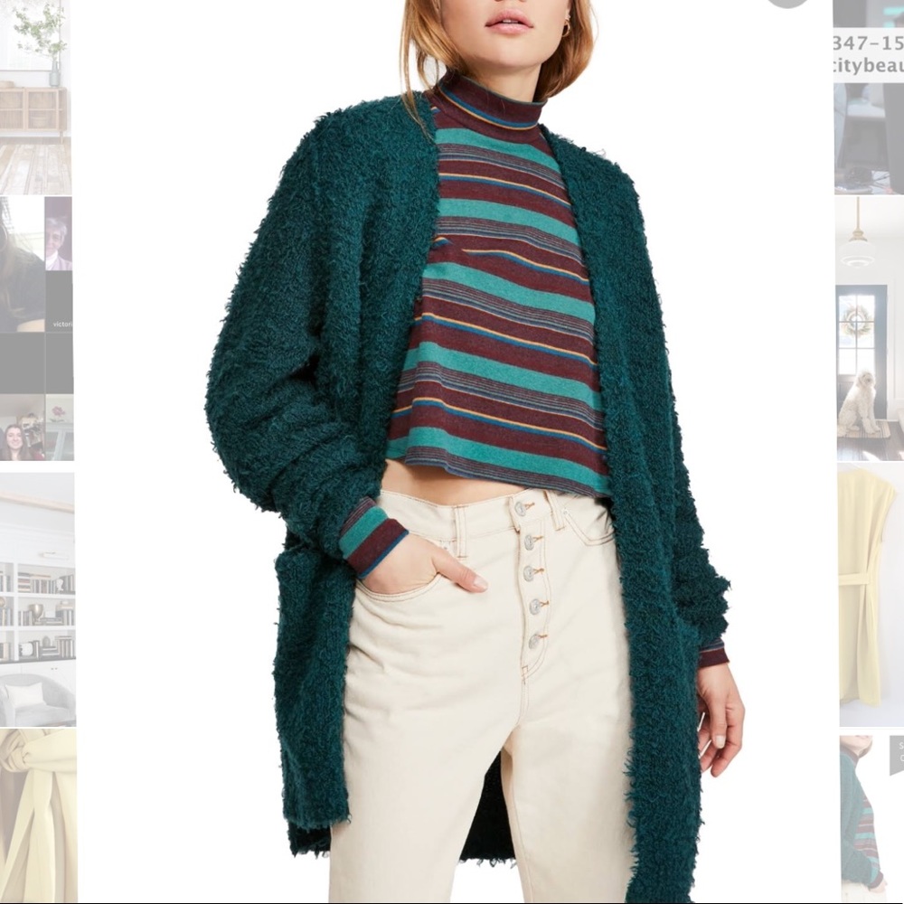 Free People Once in a Lifetime Long Cardigan, XS - Picture 1 of 8